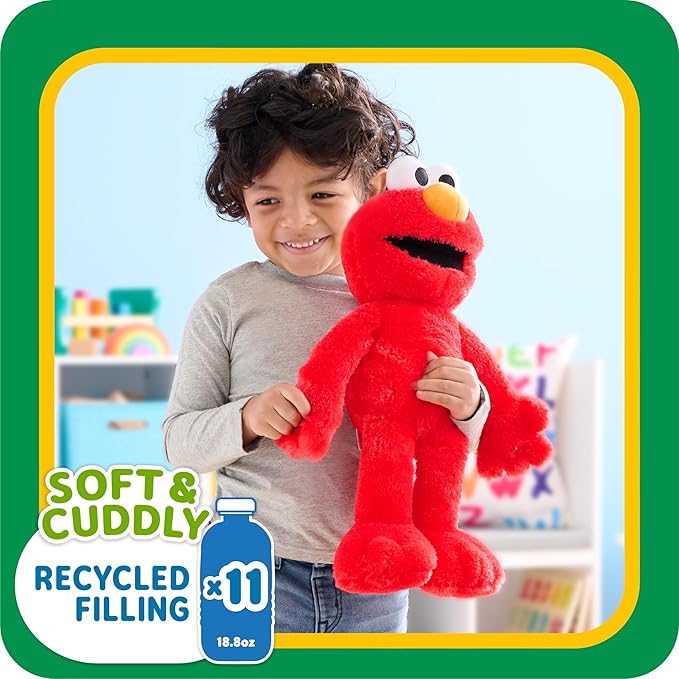Buy Just Play Sesame Street Big Hugs Large Plush Elmo 18Inch | Yallatoys.com