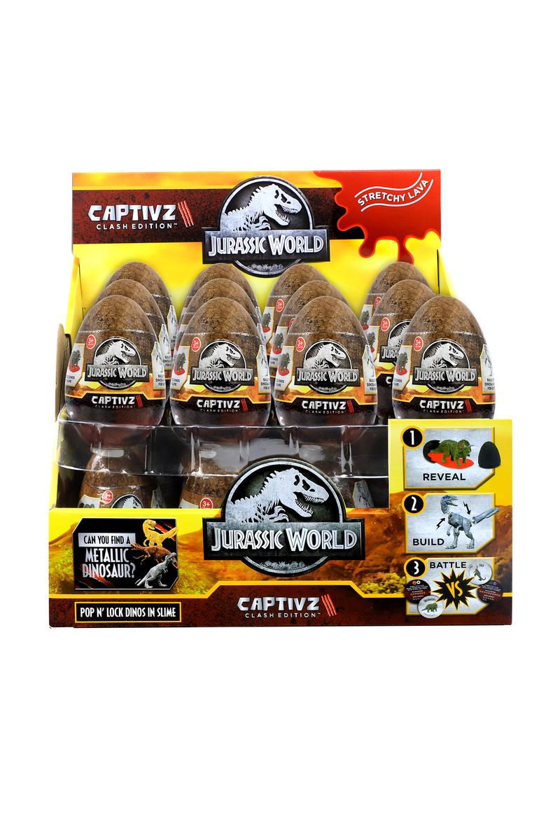Buy Jurassic World Captivz Clash Edition Slime Egg (Sold Separately Subject to Availability) | Yallatoys.com
