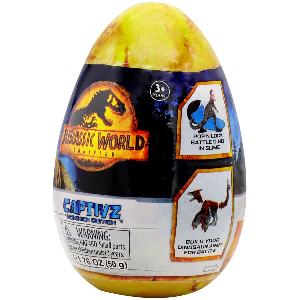 Buy Jurassic World Captivz Dominion Edition Slime Surprise Egg (Sold Separately Subject to Availability) | Yallatoys.com