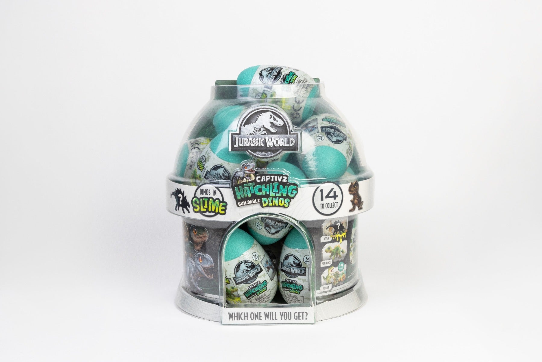 Buy Jurassic Captivz Hatchlings Edition Slime Surprise Egg Wave 2 (Sold Separately Subject to Availability) | Yallatoys.com