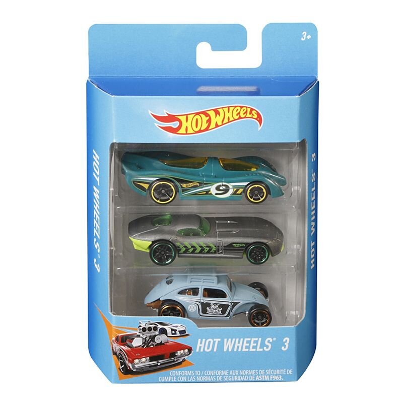 Buy Hot Wheels Basic Car 3 Pack (Sold Separately Subject To Availability) | Yallatoys.com