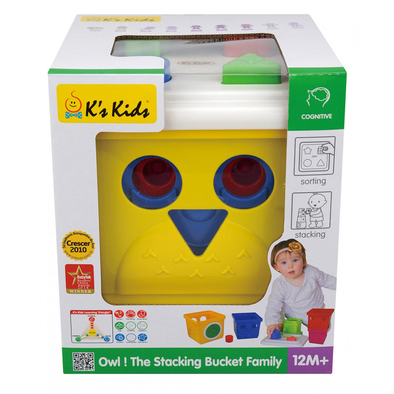 Buy k's Kids Owl! The Stacking Bucket Family | Yallatoys.com