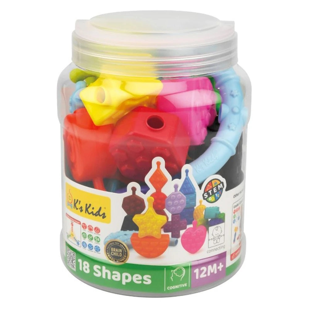 Buy k's Kids Eighteen Shapes | Yallatoys.com