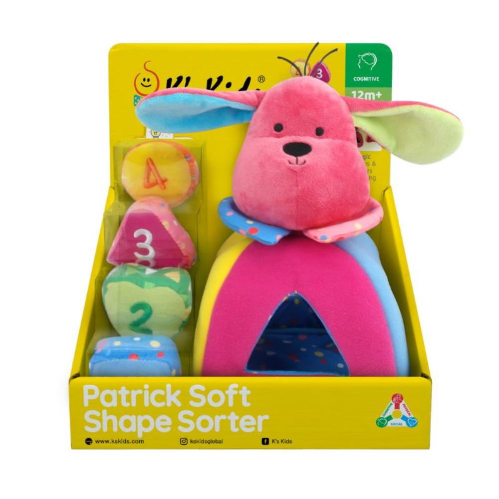 Buy k`s Kids Patrick Soft Shape Sorter | Yallatoys.com