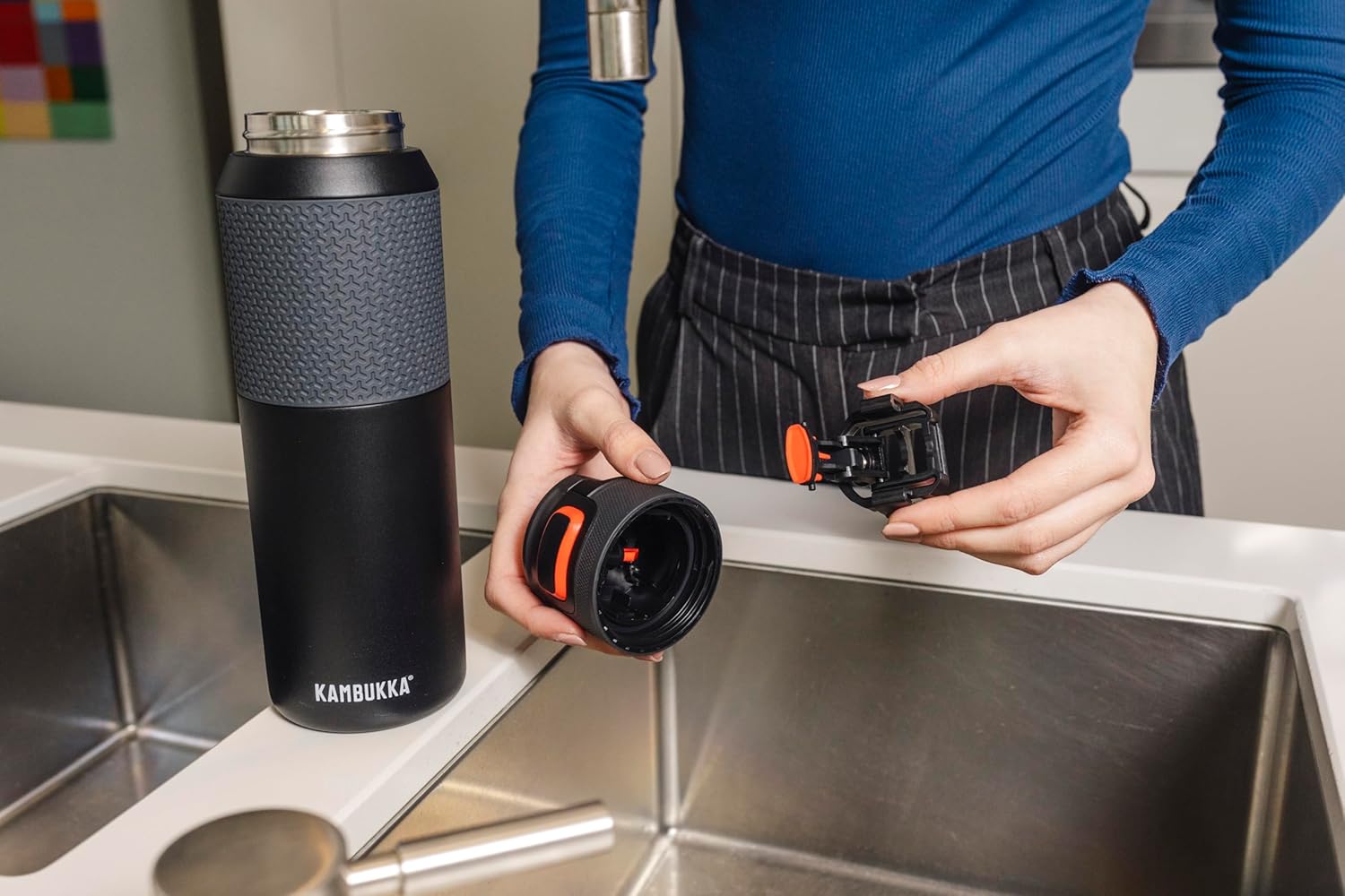 Buy Kambukka Elton Ss Insulated Water Bottle 1000 ml Nightfall 3.0 | Yallatoys.com