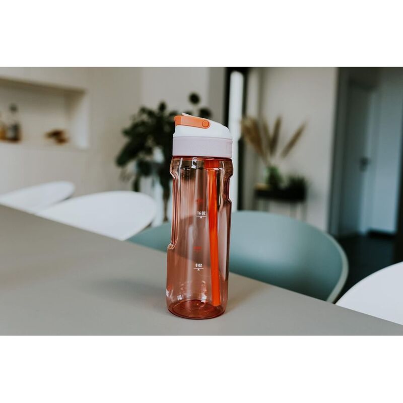 Buy Kambukka Lagoon BPA free Tritan Renew water bottle with Straw lid 750 ml Mango Tango | Yallatoys.com