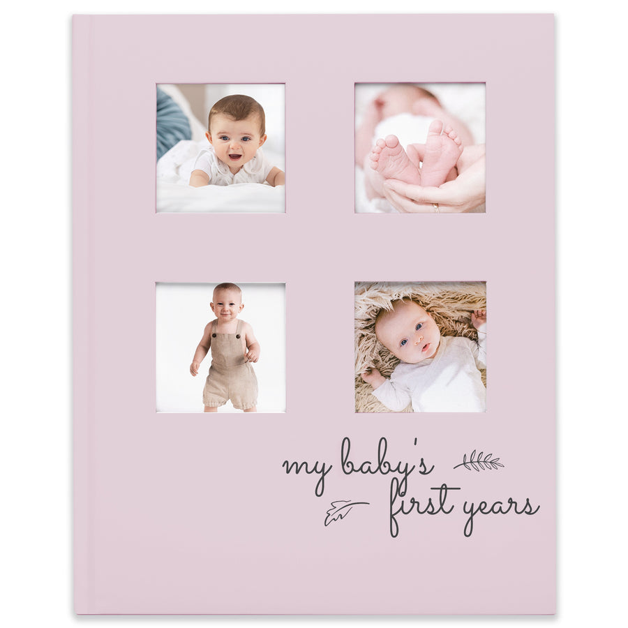KeaBabies Sketch Baby Memory Book Mist Pink KeaBabies Yallatoys
