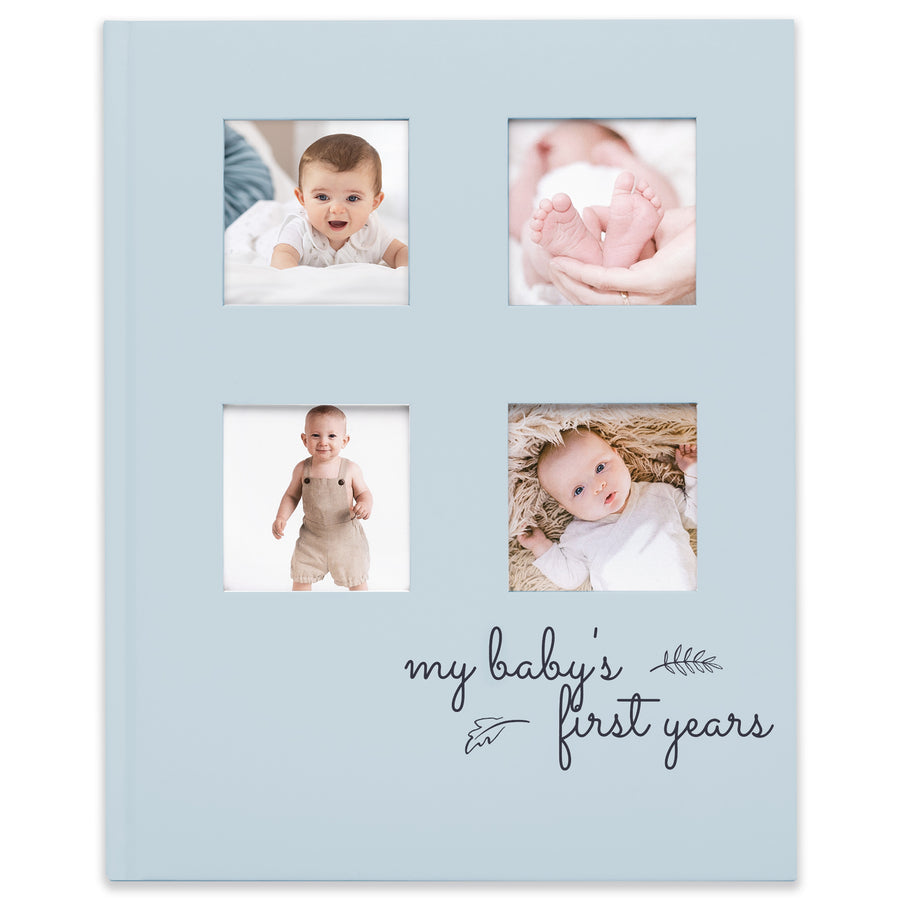 KeaBabies Sketch Baby Memory Book Sky Blue KeaBabies Yallatoys