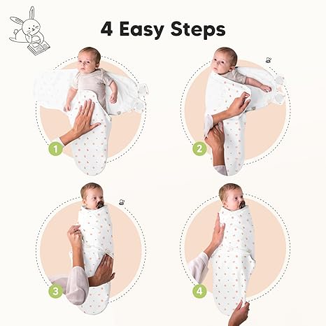 KeaBabies 3 Pack Soothe Swaddle Wrap Butterfly KeaBabies Yallatoys