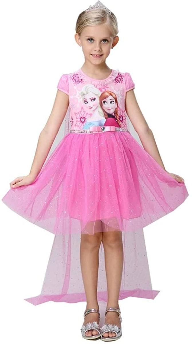 Frozen Snow Queen Elsa and Anna Princess Girls Tutu Dress Kids Costumes Yallatoys