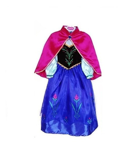 Princess Frozen Anna Luxury Fantasy Dress Kids Costumes Yallatoys