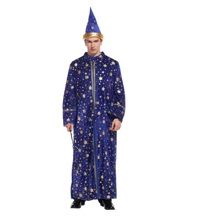 Buy Wizard Adult Costume Free Size | Yallatoys.com