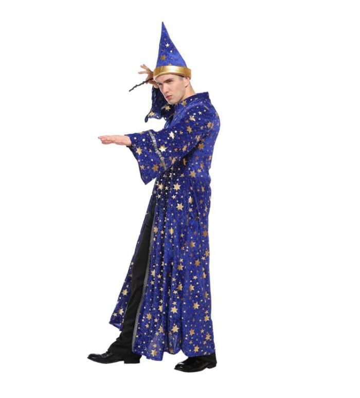 Buy Wizard Adult Costume Free Size | Yallatoys.com