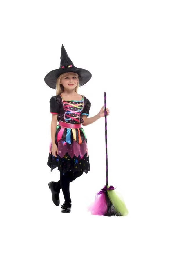 Rainbow Witch Costume Kidsland Yallatoys