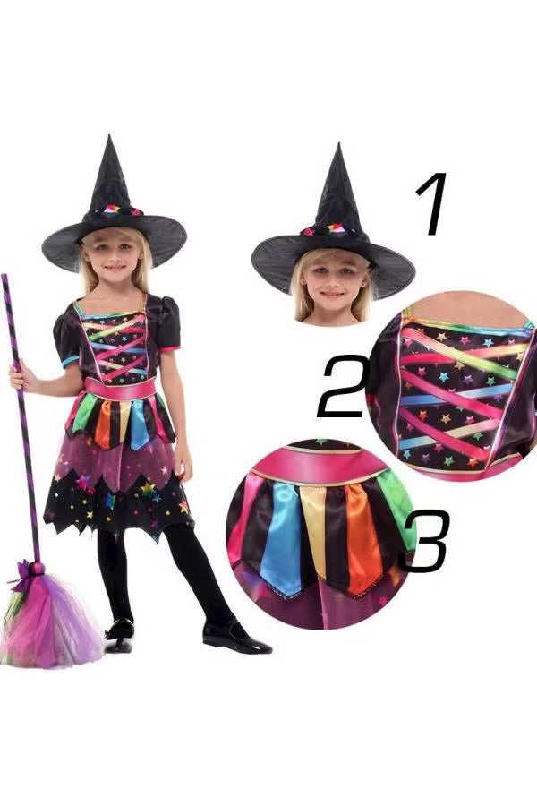 Buy Rainbow Witch Costume | Yallatoys.com