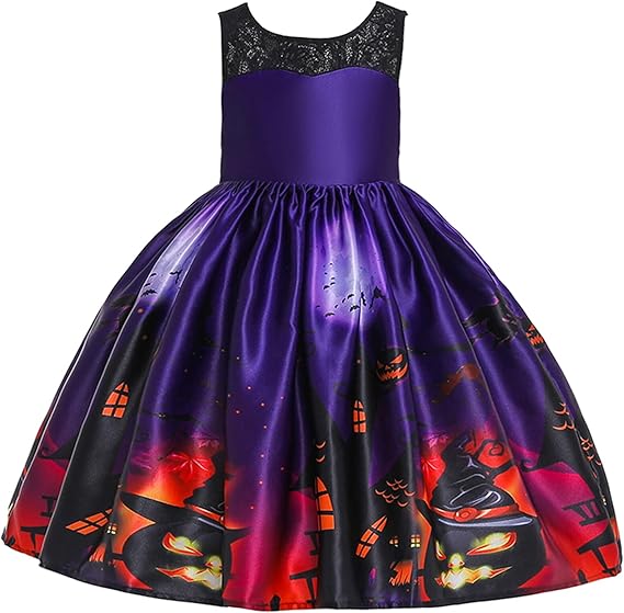 Dark Purple Halloween Dress Kidsland Yallatoys