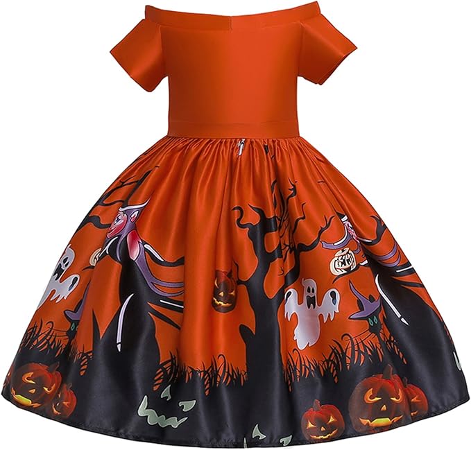 Orange2 Halloween Dress Kidsland Yallatoys
