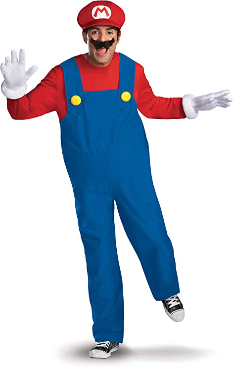 Buy Super Mario Adult Costume | Yallatoys.com