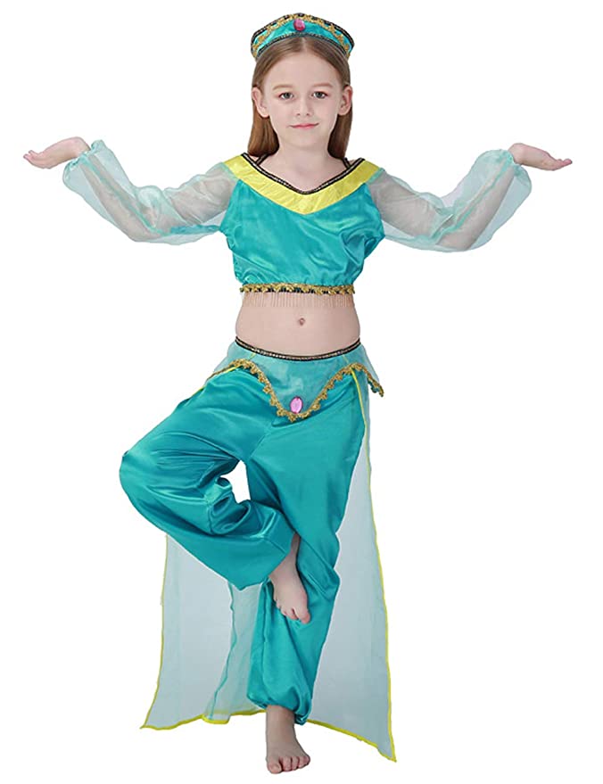 Buy Arabian Princess Jasmine Belly Dance Costume | Yallatoys.com