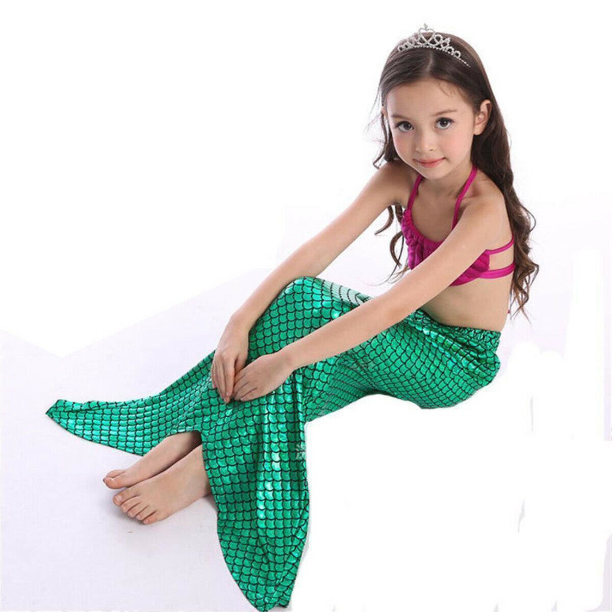 Buy Green Mermaid Costume For Kids | Yallatoys.com