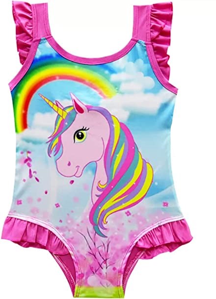 Unicorn Swimsuit Swimwear Kids Costumes Yallatoys