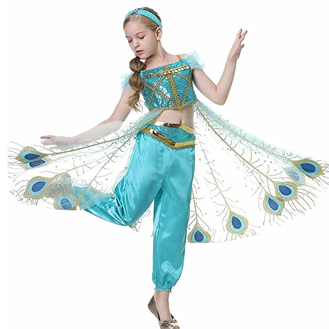 Aladdin Peacock Dress Costume Kids Costumes Yallatoys
