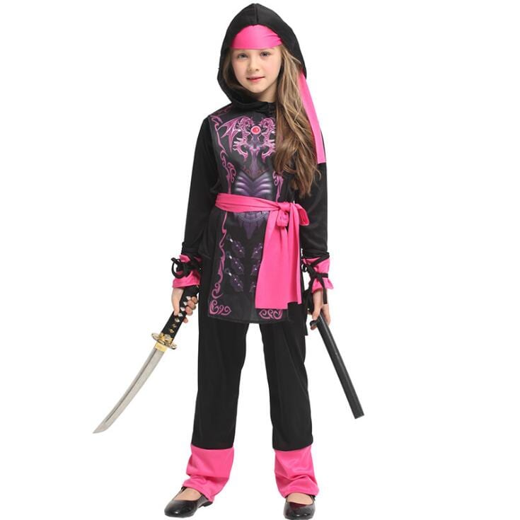 Buy Ninja Girl Costume For Kids | Yallatoys.com