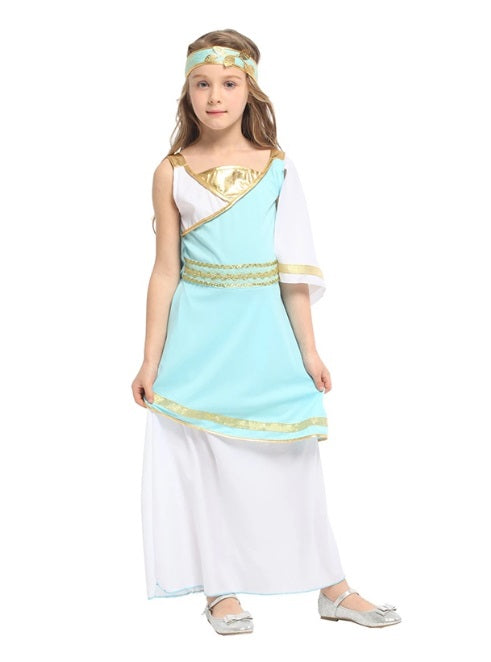 Roman Princess Grecian Toga Dress Kids Costumes Yallatoys