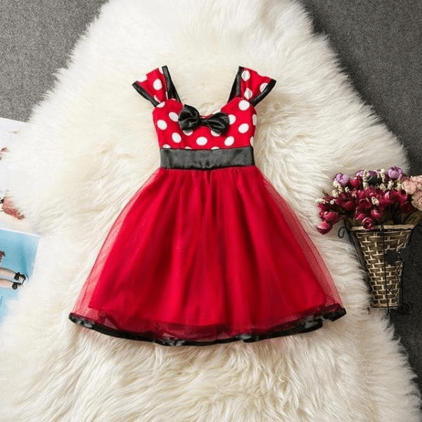 Minni Mouse Red Dress Costumes Kids Costumes Yallatoys