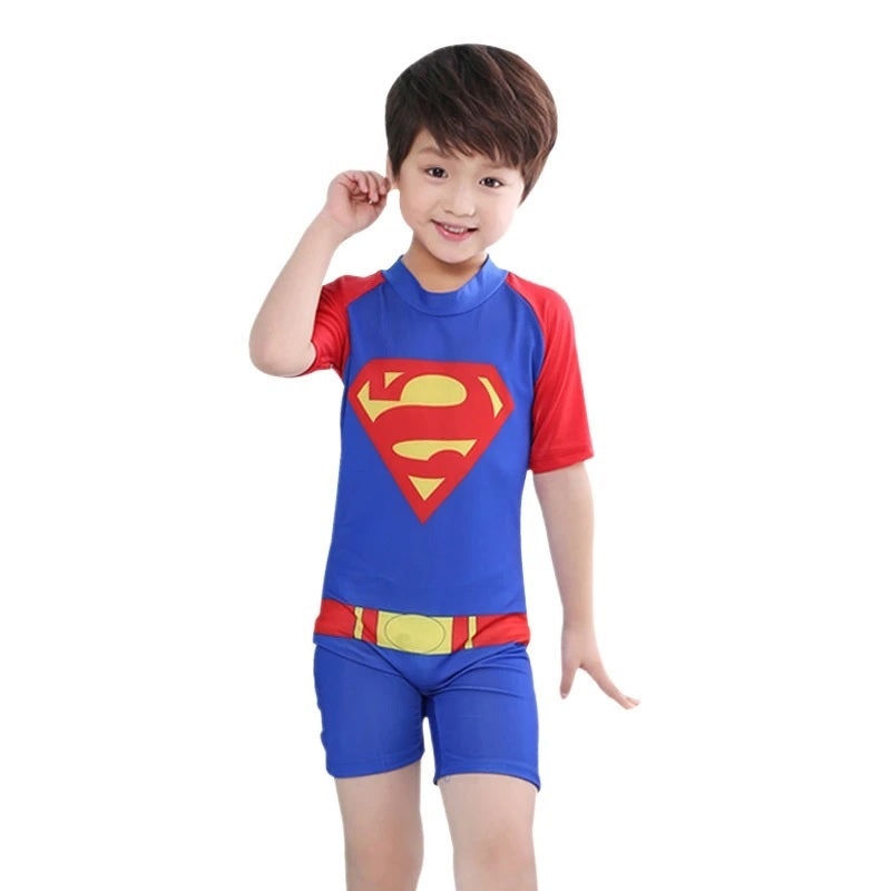 Superman Boys Swim Wear Kids Costumes Yallatoys
