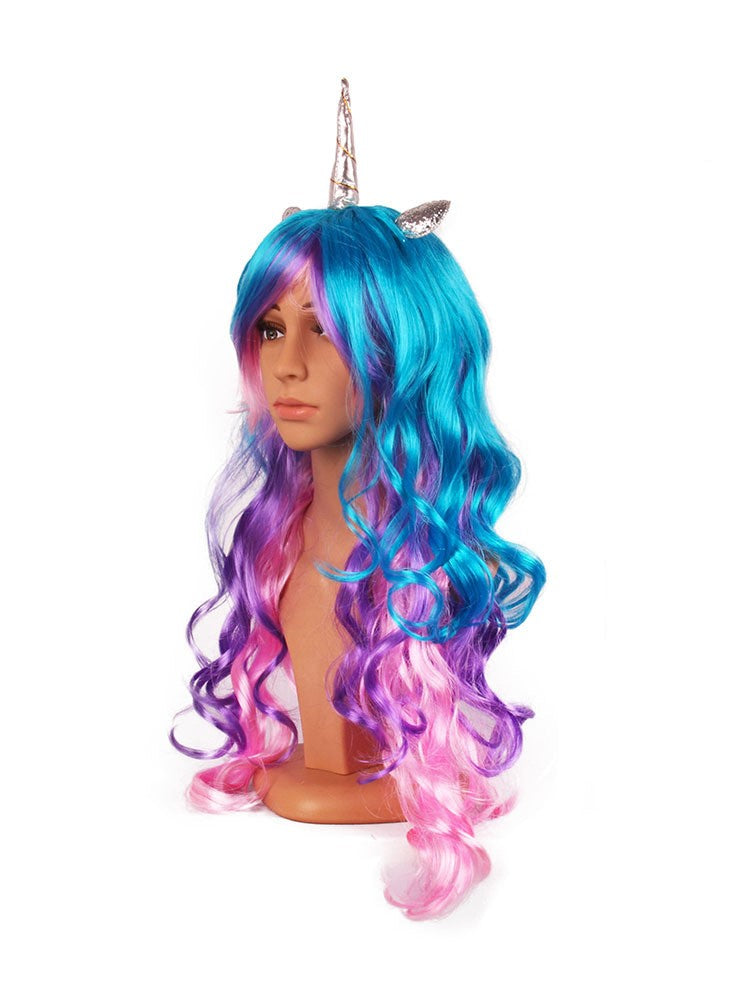 Buy Pink Unicorn Wig | Yallatoys.com