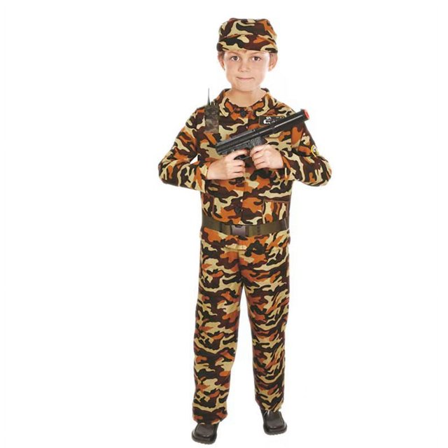 Army Girls Kids Costume