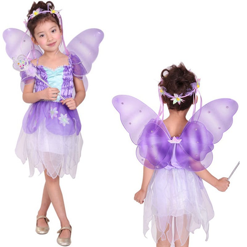 Violet Fairy Costume Kidsland Yallatoys