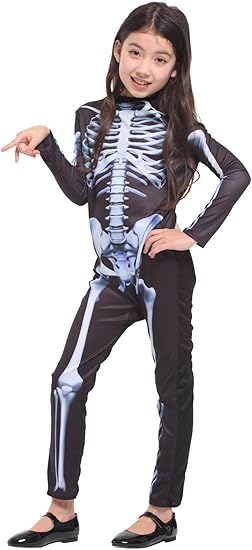 Buy Skeleton Girl Costume | Yallatoys.com