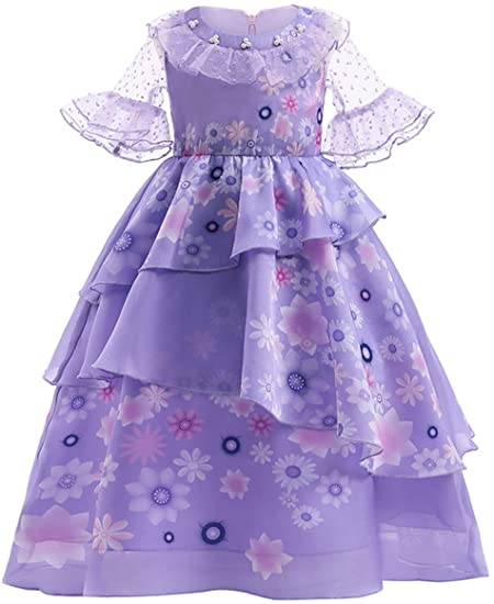 Isabela Dress Cosplay Costume Madrigal Skirt Kids Costumes Yallatoys