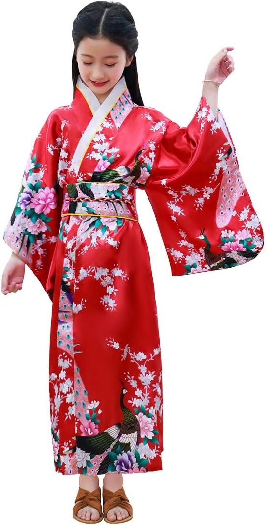 Japanese Kimono Red Kidsland Yallatoys