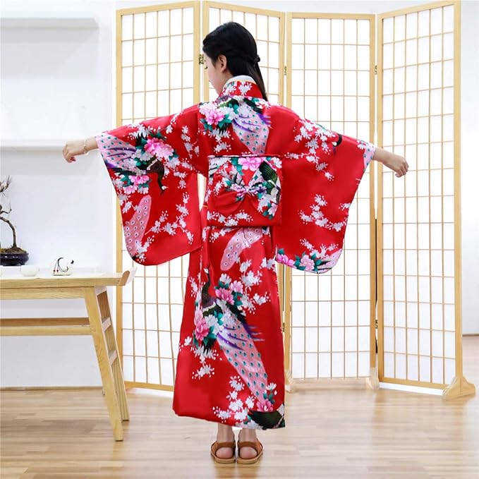 Buy Japanese Kimono Red | Yallatoys.com