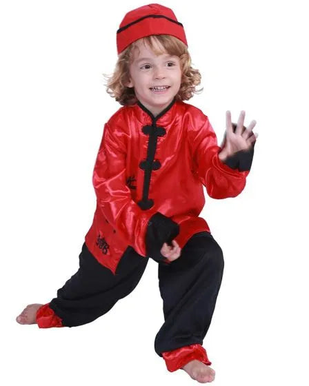 Red Tang Suit Chinese Boys Costume Kidsland Yallatoys