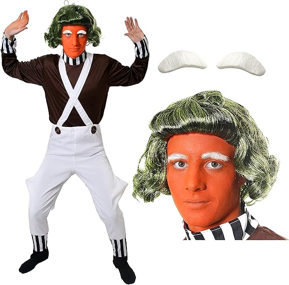 Buy Oompa Loompa Costume Charlie Chocolate Factory | Yallatoys.com