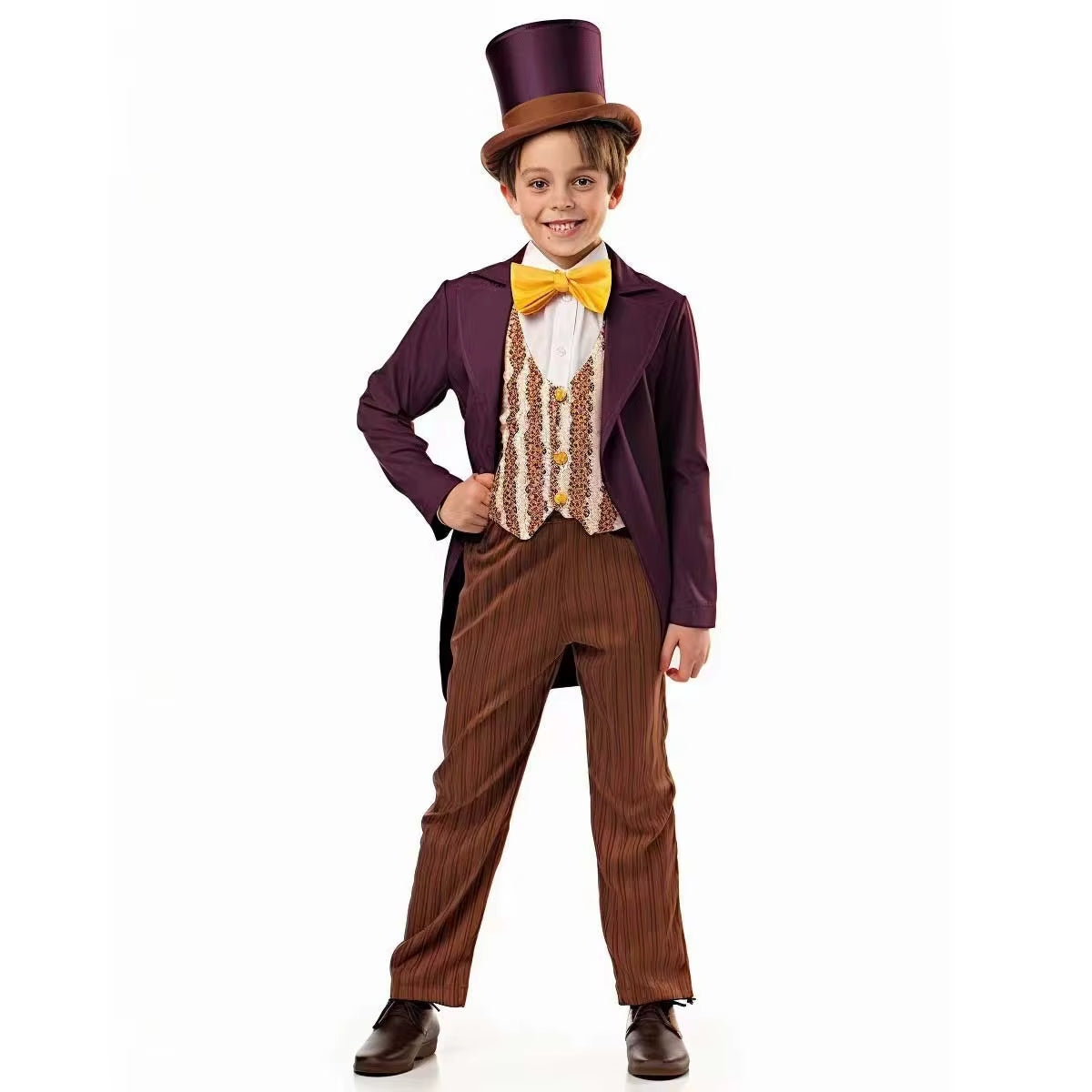 Charlie And The Chocolate Factory Willy Wonka Costume Kidsland Yallatoys
