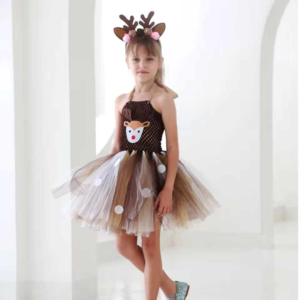Deer Dress With Headband Kidsland Yallatoys