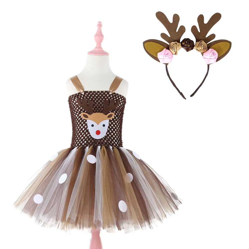Buy Deer Dress With Headband | Yallatoys.com