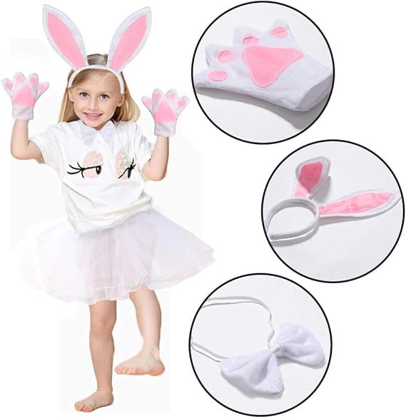 Buy White Rabbit Costume | Yallatoys.com