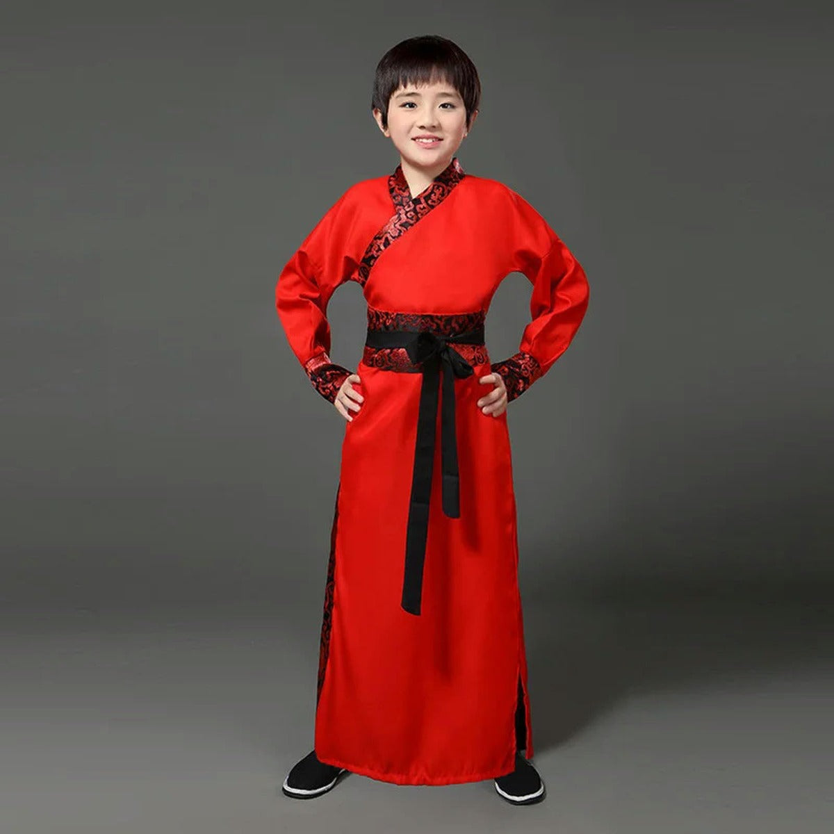 Red Chinese Folk Dance Costume Kidsland Yallatoys