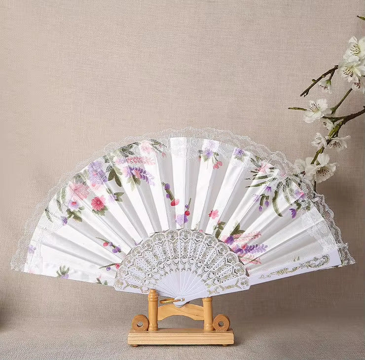 Buy White Hand Fan | Yallatoys.com