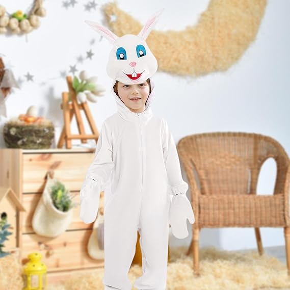 Buy White Rabbit Costume | Yallatoys.com