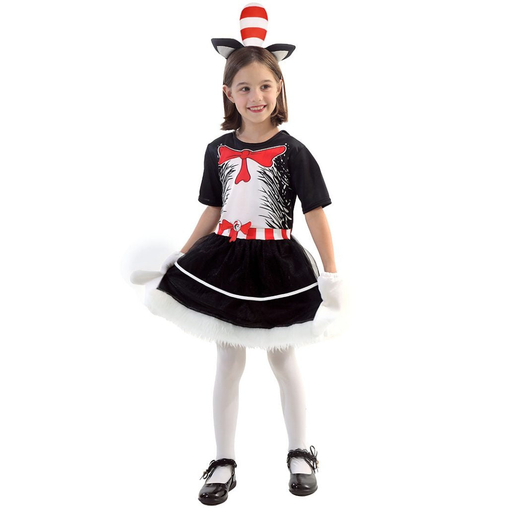 Girls Cat In The Hat Dress Kidsland Yallatoys