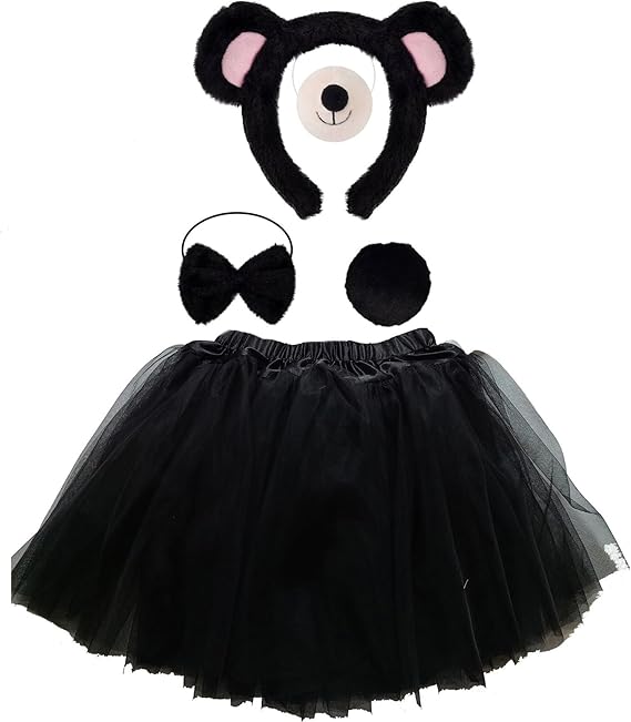 Buy Bear Costume Black And Pink | Yallatoys.com