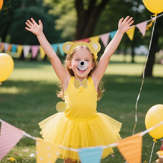 Buy Bear Costume Yellow | Yallatoys.com