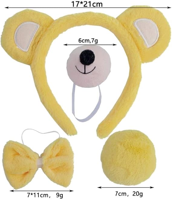 Buy Bear Costume Yellow | Yallatoys.com